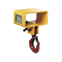 Caldwell Single Fork Hooks, 27/32", 3 Lbs, 3000 Lbs. (5-1.5-4 FIXED HOOK)-Fork Pocket Dimensions: 4-1/2" x 2-1/2"