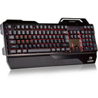 Marvo Tech KG929 Semi Mechanical Gaming Keyboard, Red-Gaming Keyboard, Windows XP or newer