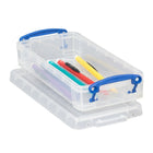 Really Useful Box 0.55L Pencil Box, Assorted-Ideal for securely storing office or general home storage