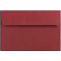 JAM Paper A9 Invitation Envelopes, 5.75 x 8.75, Dark Red, 1000 Pack (31511321B)-Dark red