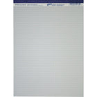 Hilroy Perf-Perfect Pad - 8-1/2" x 11" - Quad-Ruled - White - 50 Sheets-Hilroy business pads gives you the edge, the Perf-Perfect edge on every sheet