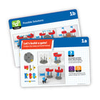 Learning Resources Castle Engineering & Design Building Set - Multicolor-Adventure with two knight figures and a trusty horse ready for fantasy quests!