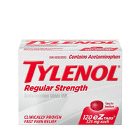 Tylenol Regular Strength eZ Tabs, 120 Pack-Fast and effective relief of headache, fever, and aches and pains