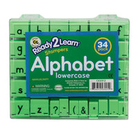 Centre Enterprises Stamp Set, Manuscript Alphabet Lowercase, 68 Pack (CE-6812)-Useful in making worksheets, posters and charts