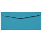 JAM Paper #10 Window Envelopes, 4 1/8 x 9 1/2, Brite Hue Blue Recycled, 50 Pack-Dimensions: 4.13 x 9.5