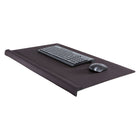 Allsop ErgoEdge Deskpad with Wrist Rest - Black-Deskpad Area: 29.5"W x 14.7"D