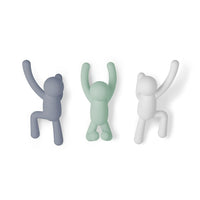 Umbra Buddy Wall Hooks, Multicoloured Lite-Wall Hook