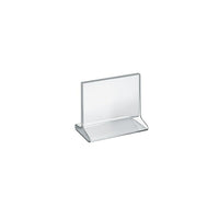 Azar Displays 5.5" x 6" Horizontal Top Load Acrylic Sign Holder, Clear, 10 Pack (142708)-Perfect for schools, businesses, homes, and retail stores