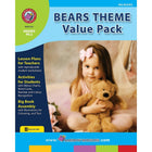 eBook: Bears Theme VALUE PACK (PDF version - 1-User Download) - ISBN 978-1-55319-304-3 - Grade Pre-K - 2-You will receive two emails: one confirming your entire order, and one with a "Download Software" buttonYou can download immediately or return to your email to download later