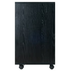 Winsome 20630 Halifax Cabinet Black Finish-Overall dimensions: 26.3"H x 30.71"W x 15.9"D