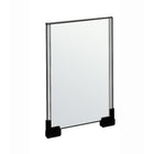 Azar Two-Sided Large Acrylic Sign Holder With Magnetic Boots, 11" x 17",  2 Pack (109906)-Sign Holder