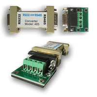 SeqCam RS232 to 485 Converter, 2" x 6" x 3", Ivory-Compatible with EIA/TIA RS-232C and RS-485 standard