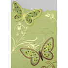 Rosedale Greeting Card, Birthday Granddaughter, Butterfly-Printed on premium coated card stock