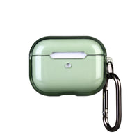 General Supply Goods + Co Clear Anti Shock Gradient AirPod Pro Case w Carabiner - Jade Green-All around protection