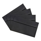 JAM Paper A9 Invitation Envelopes, 5.75 x 8.75, Black Linen Recycled, 250 Pack (900906807H)-Envelope Size: 5.75" x 8.75"