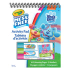 Crayola Color Wonder Mess-Free Travel Activity Pad - Blue's Clues-Includes 16 Color Wonder Colouring Pages, 3 Mini Color Wonder Markers, and built-in marker storage.