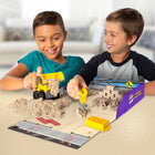 Kinetic Sand Dig and Demolish Playset with 1lb Kinetic Sand and Toy Truck-6