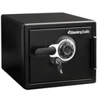 SentrySafe Large Combination Fire/Water Safe - 0.81 Cu. Ft.-Fire Protection: UL Classified to protect in a fire for 1-hour up to 1700 degreesF (927 degrees C), the safe interior will remain below 350 degrees F (177 degrees C)