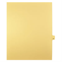 Mark Maker Legal Tabs - Letter Size - Buff - 1/25th cut - 25 tabs per package - 5 packages Pack - Number 91-Buff Single Tabs