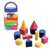 Didax Easyshapes 3d Geometric Shape, Grades Kindergarten - 8th-Age group and grade: Grades kindergarten - 8th