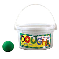 Hygloss Green Dazzlin' Dough 3 Lb (HYG48302)-Ages 5+ and grades pre kindergarten+