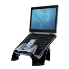 Fellowes Smart Suites Laptop Riser with USB Hub (8020201)-Supports up to a 17” laptop or a maximum weight of 13 lb