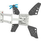 Barkan Curved / Flat Panel Dual Arm TV Wall Mount, Full Motion, Fits 32" to 70" (3400LW.W)-4 movement Long
(Rotate, Fold, Swivel & Tilt)