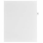 Mark Maker Legal Exhibit Index Tab White Single Tabs, 1/15th Cut, Letter Size, No Holes, Number 50, 25 Pack-White Single Tabs, 1/15th Cut