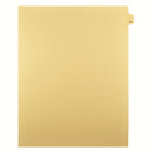 Mark Maker Legal Tabs - Letter Size - Buff - 1/25th cut - 25 tabs per package - 5 packages Pack - Number 127-Buff Single Tabs