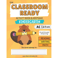 Classroom Ready Activity Book & Keepsake - Kindergarten - Atlantic Edition-An entire year of learning covering provincial curriculum