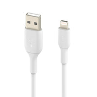 Belkin Boost Charger 10' Lightning to USB-A Cable - White-Tested to withstand 8000 plus bends for maximum longevity