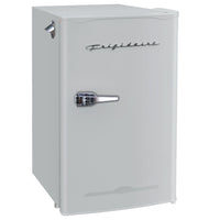 Frigidaire 3.2 cu ft Retro Mini Fridge - Moonbeam-Sleek retro design
