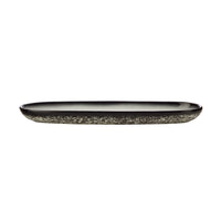 Maxwell & Williams Granite Platter - 16" x 4.75" - Black - 4-Pack-Serveware