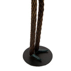 Truu Design Antique Iron Saxophone Player Statue, 22 inches, Brown-Design: unique and detail-oriented saxophone player design to spruce up any kitchen, living room, cabin or cottage