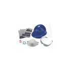 Zenith Safety Worker Starter Kits - Blue - 2 Pack-Kit Includes: Blue hard hat, safety glasses, work gloves, ear plugs, respirator