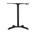 TygerClaw 23.5"W Sit-Stand Workstation - Black-Squeeze lever to make the adjustments easy