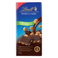 Lindt Swiss Classic Dark Hazelnut - 100g (427992)-Lindt delivers a unique chocolate experience with a distinctly smooth taste.