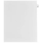 Mark Maker Legal Exhibit Index Tab White Single Tabs, 1/15th Cut, Letter Size, No Holes, Number 103, 25 Pack-White Single Tabs, 1/15th Cut