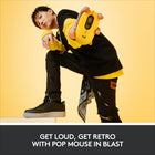 Logitech POP Wireless Mouse - Blast-Bold, comfy, quiet: A compact and comfy wireless mouse with up to 24-month battery life that fits snugly in your palm, handbag and computer case, with SilentTouch Technology for whisper-quiet working