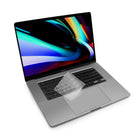 JCPal FitSkin Clear Keyboard Protector for MacBook Pro 13” (2020 and 2022 Model) / MacBook Pro 16” (2019 Model)-Made from washable & eco-friendly materials