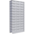 Metalware RK983 Boltless Shelving Unit, 13-Shelves, 36" x 18" x 76", Light Grey-Adjustable shelving system that provides high strength, yet economical storage capacity for your needs