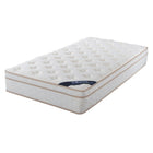 Brassex 10.5'' Euro Top Queen Mattress with Pocket Coil-Euro top