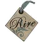 Cathay Importers Assorted Wood Hanging Quotes, 12 Pack (EC-24-0134)-4"H x 4"W x 0.25"D