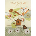 Rosedale 5" x 7" Thank You To All Greeting Cards And Envelopes, 12 Pack (17776)-Printed on premium uncoated card stock