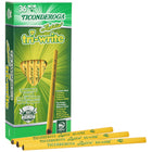 Ticonderoga Laddie Tri-Write #2 Pencils - 36 Pack-Tri-write - intermediate size (11/32") triangular No. 2 pencil makes moving from printing to cursive writing a comfortable transition