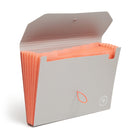 U Brands U Eco Wheat Straw 7-Pocket Poly Expandable File -6 Tab Organization