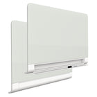 Quartet Horizon Premium Magnetic Glass Dry-Erase Board - 74" x 42"-Magnetic surface doubles as a bulletin board with Quartet Glass Board Rare Earth Magnets