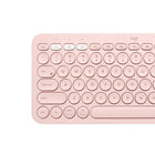 Logitech K380 Multi-Device Bluetooth Wireless Keyboard - Rose-Type on anything: connects to all Bluetooth wireless devices with external keyboard support. Map keys and layouts for Windows, Mac, iPadOS, Chrome OS, Android, iOS, and even Apple TV
