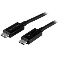 StarTech 0.5m Thunderbolt 3 (TBLT34MM50CM)-Provide four times the data transfer speed of any other cable type, enable dual 4K 60Hz video & power devices with a single cable