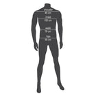 Eddie's Male Sport Mannequin - Wide Stance - White (150561-1)-High Gloss White